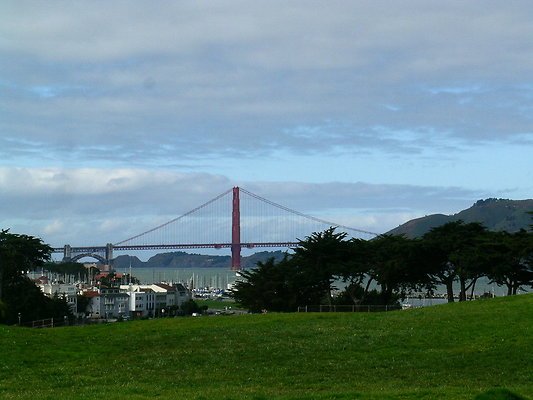 Fort Mason Golden Gate Bridge